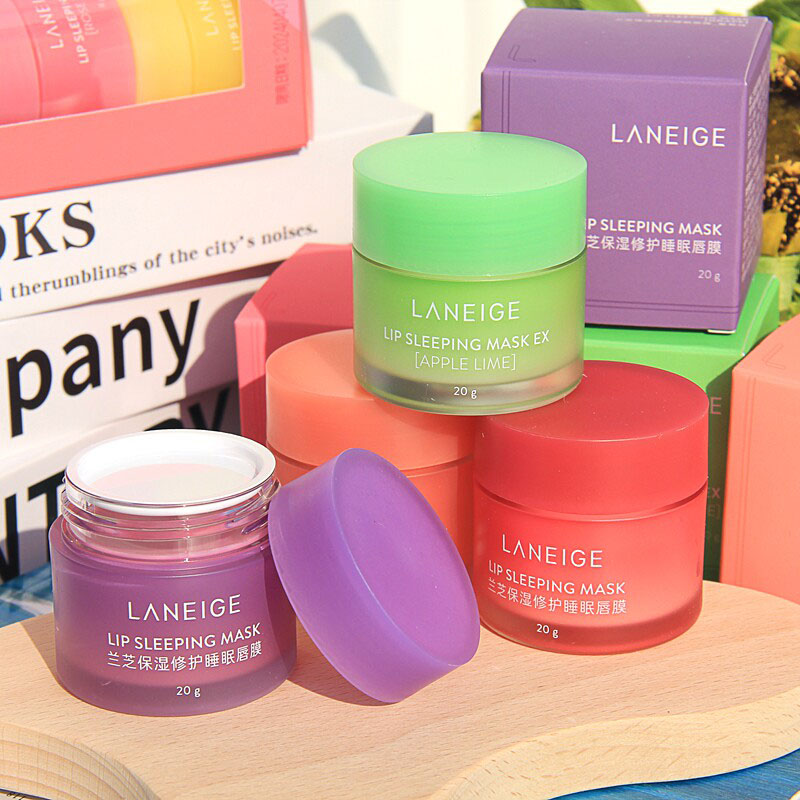 Skincare Laneige - 라네즈 립 마스크 젤리 슬립 립밤