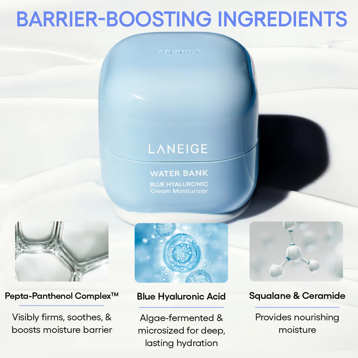 라네즈 워터뱅크 블루 히알루론산 모이스처 크림 50ml - Skincare Laneige 리뷰 및 가격