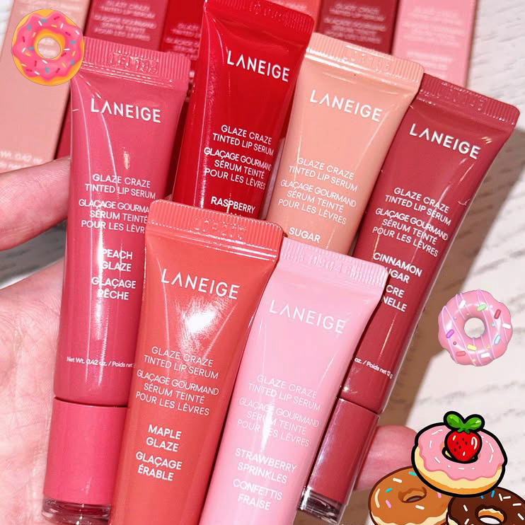 구미베어 바닐라 딸기 립글로스 립 마스크 플럼핑 글로스 - Skincare Laneige 리뷰 및 가격