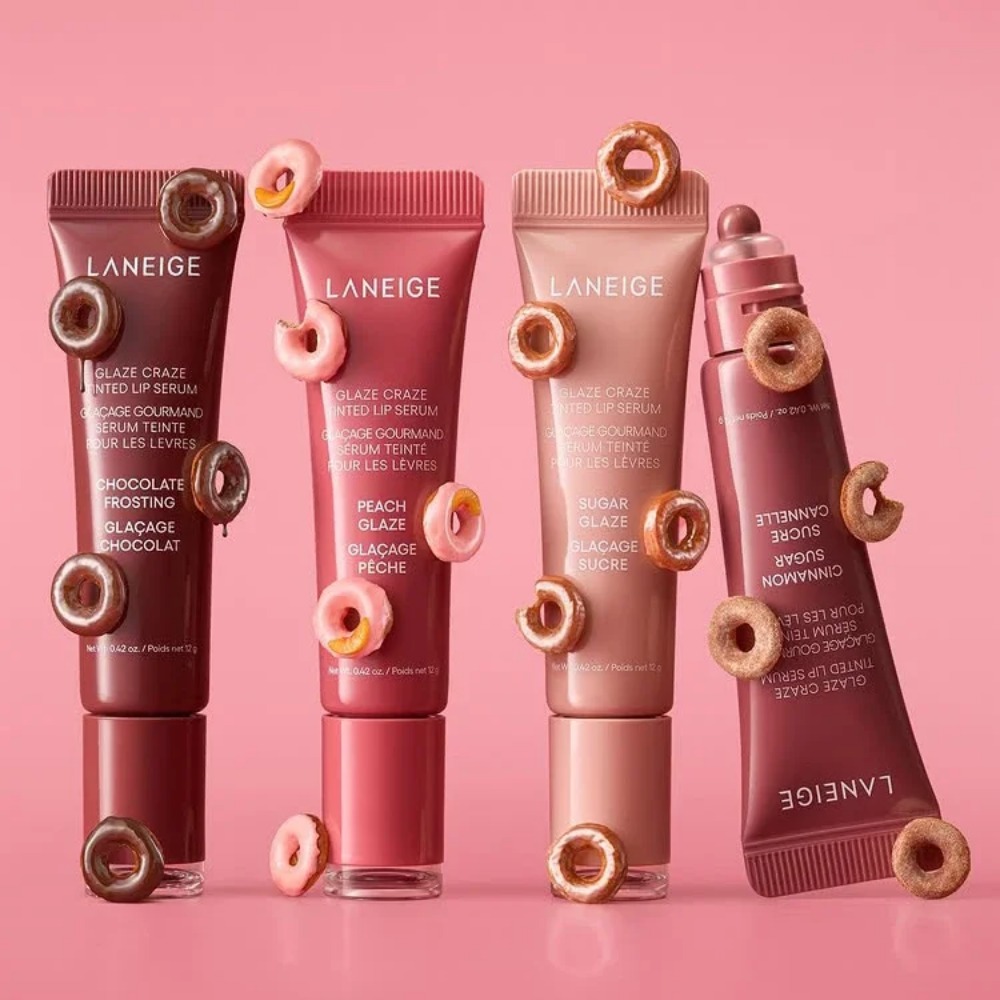 라네즈 도넛 스트로베리 슈가 립글로스 플럼핑 샤인 립오 - Skincare Laneige 리뷰 및 가격
